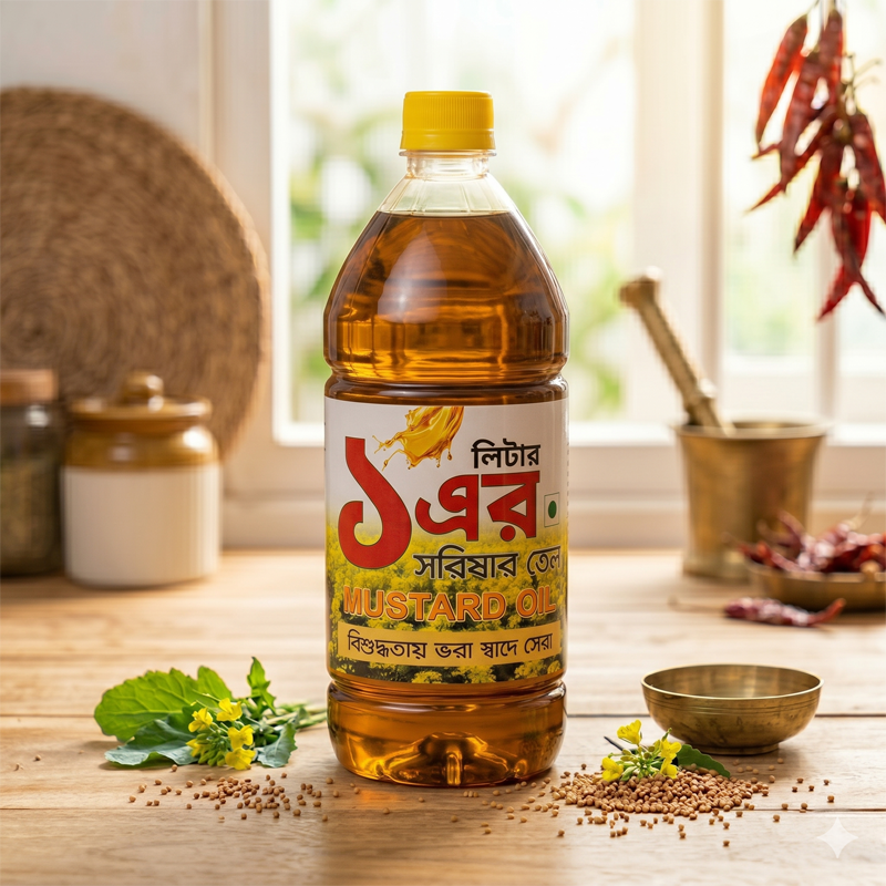 কররানি ভার্জিন সরিষার তেল	১ লিটার