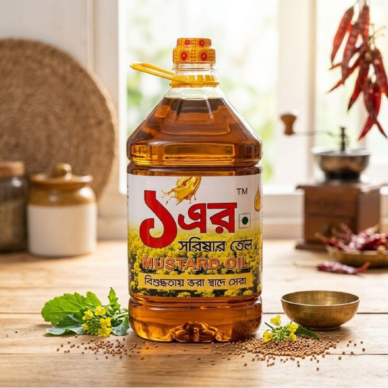 কররানি ভার্জিন সরিষার তেল	৫ লিটার