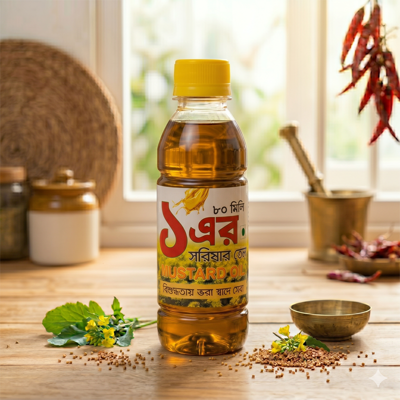 কররানি ভার্জিন সরিষার তেল	৮০ মিলি